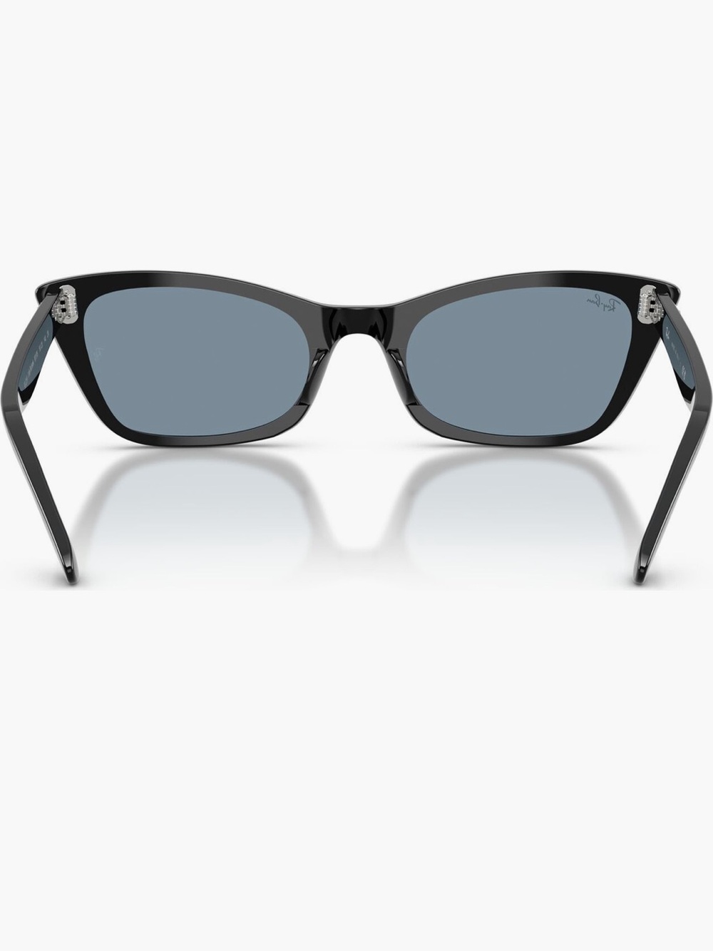 NWT Ray-Ban blue/black Lady Burbank Cat Eye Sunglasses 52mm - Picture 9 of 12